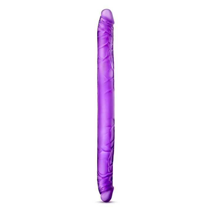 B Yours 16 Inch Purple Double Dildo