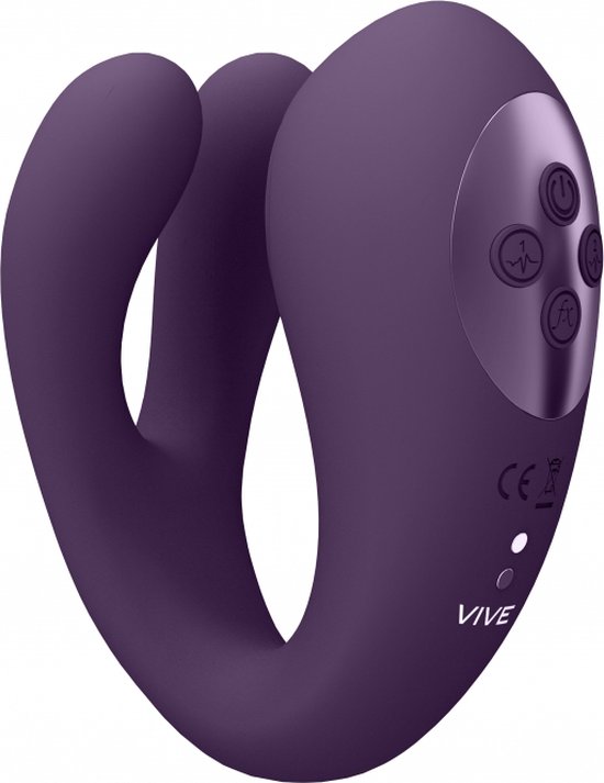 Vive Yoko Triple Action Vibe with Clit Pulse Waves