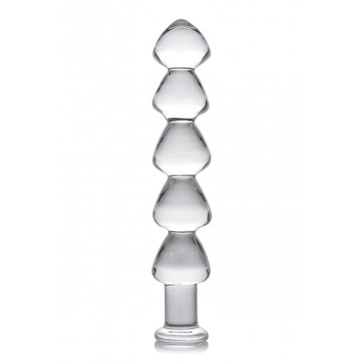 Master Series Drops Anal Links Glass Dildo