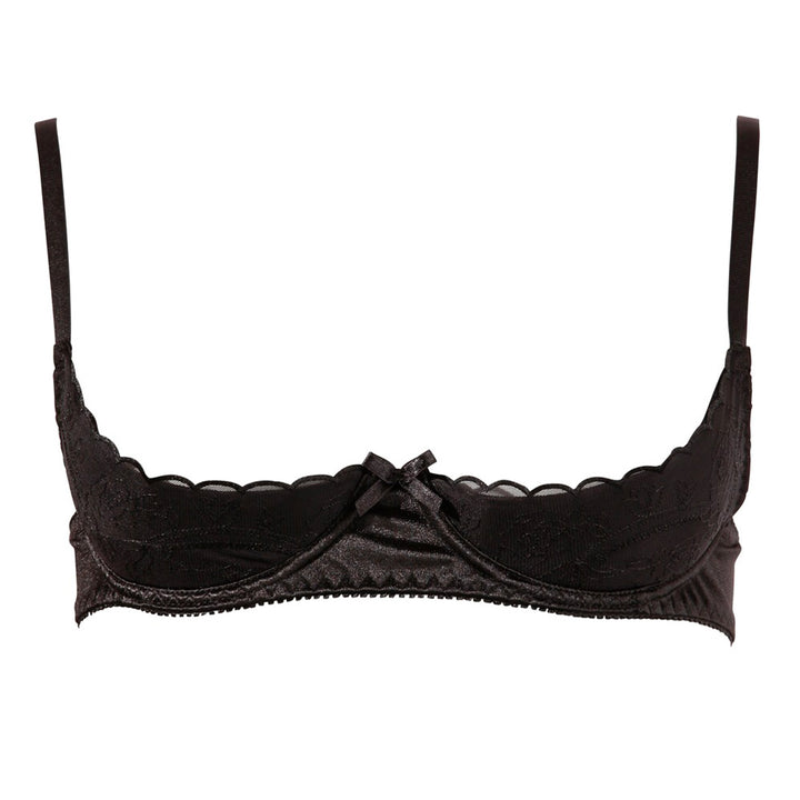 Cottelli Half Cup Bra Black Size: 34A