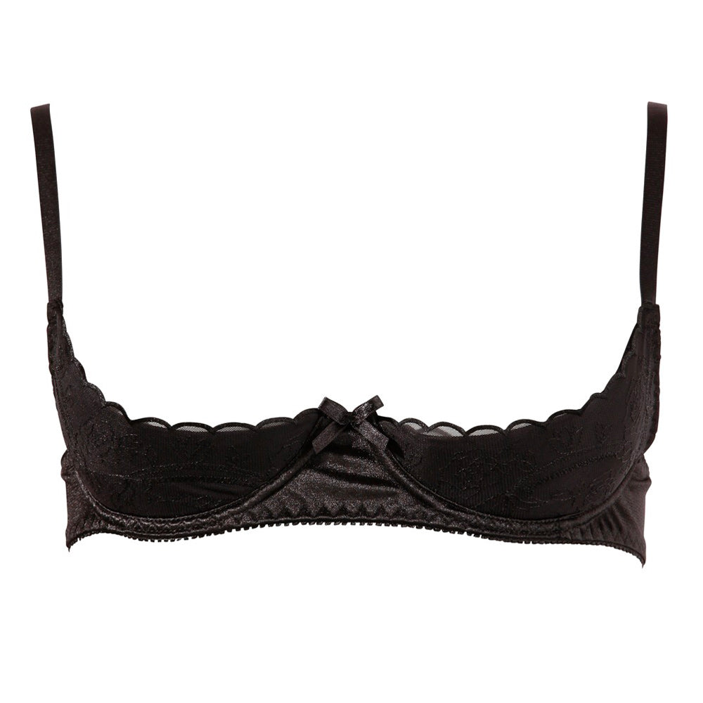 Cottelli Half Cup Bra Black Size: 34B