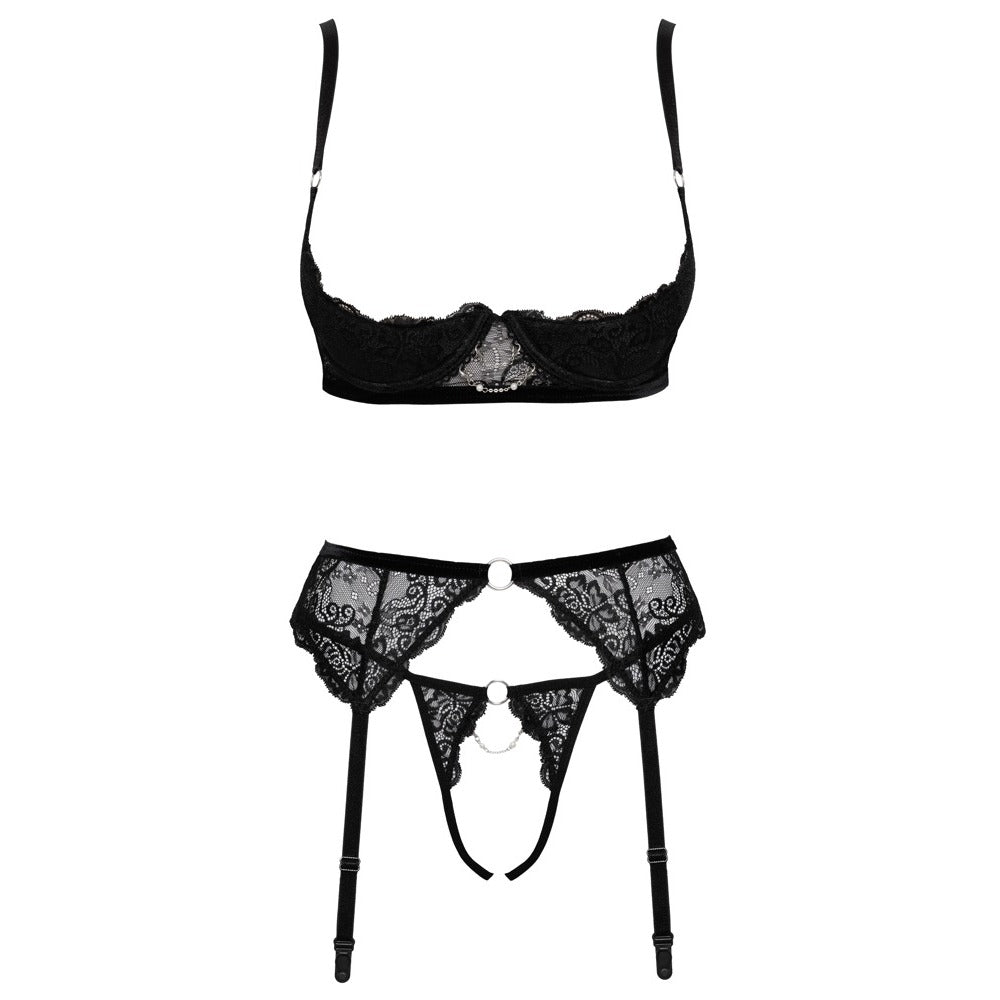 Cottelli Erotic Trio Bra Set Size: 80b/m