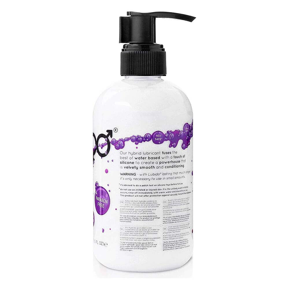 Lubido HYBRID Paraben Free Water Based Lubricant 250ml