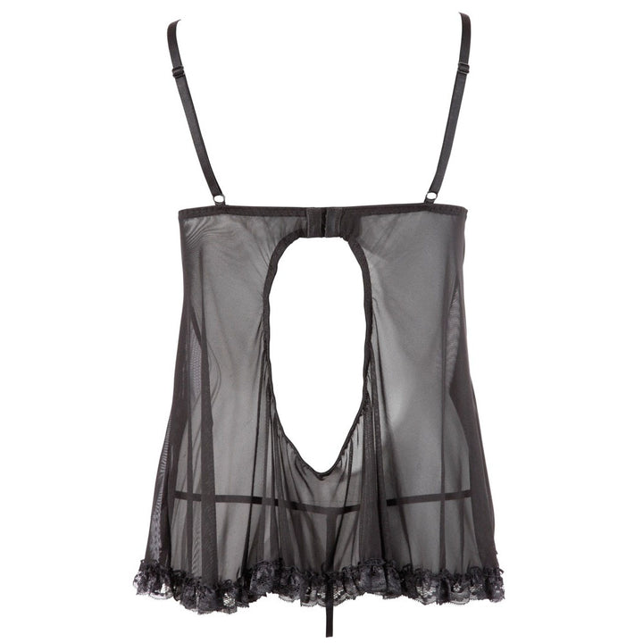 Cottelli Open Babydoll And String Back Size: XXL