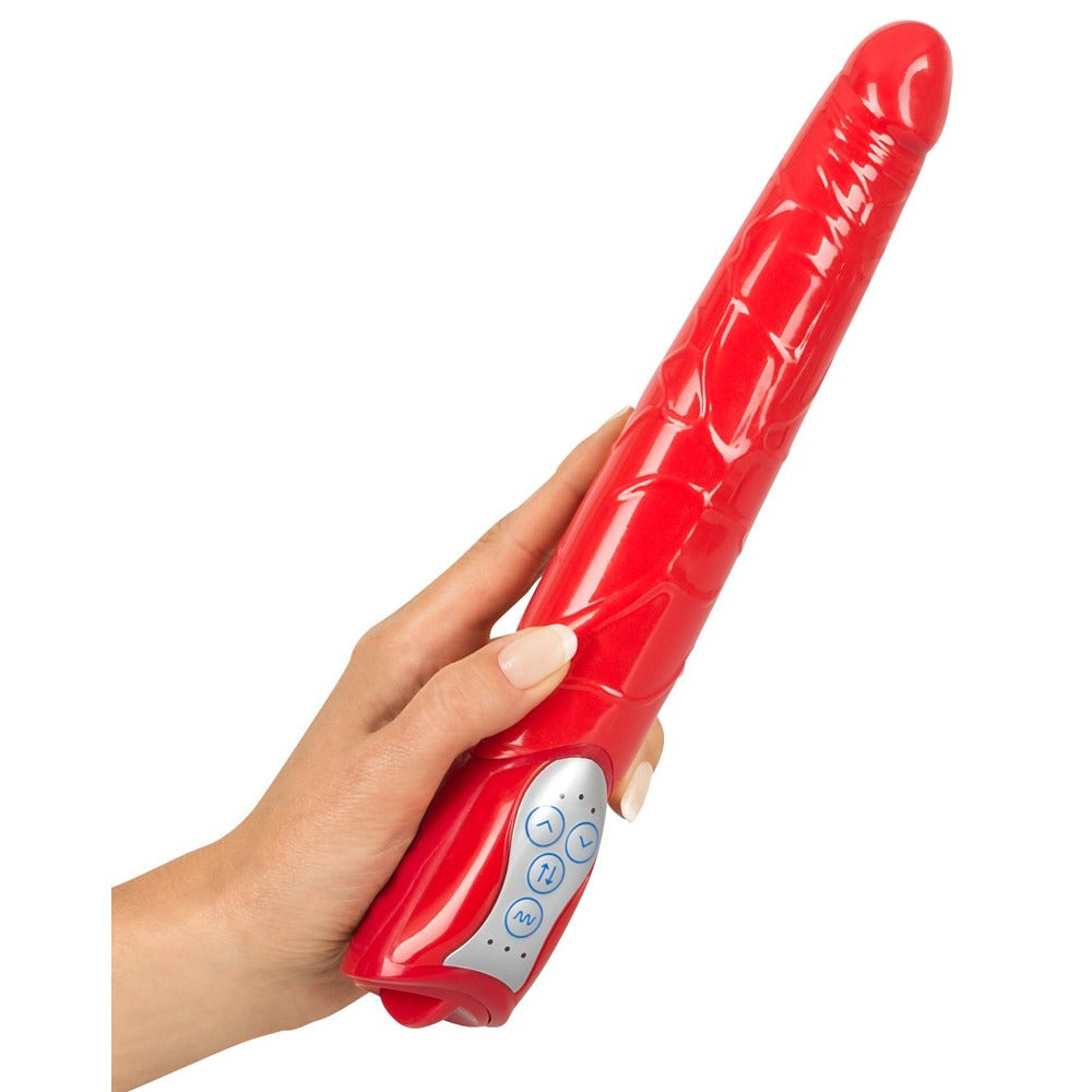 Red Push Standard Vibrator