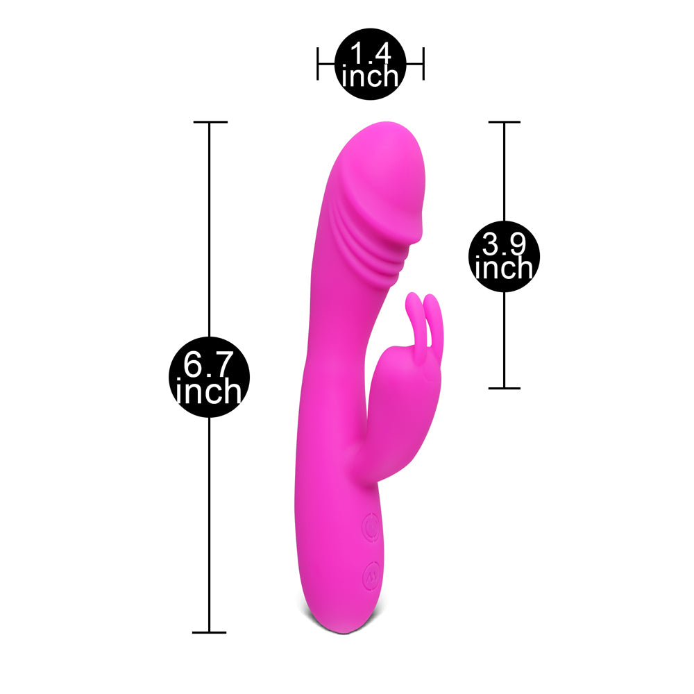 12 speed Rabbit Vibrator Pink