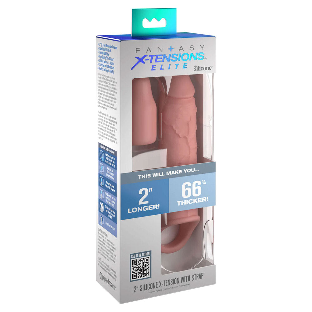 X-Tensions Elite 2 Inch Penis Extender With Strap