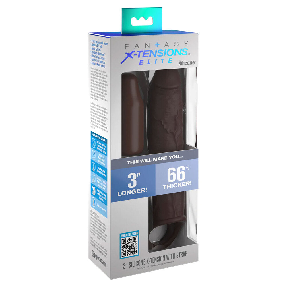 X-Tensions Elite 3 Inch Penis Extender With Strap