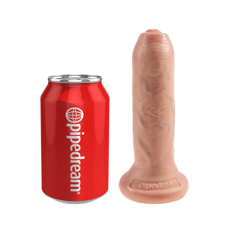 King Cock 6 Inch Uncut Cock Dildo