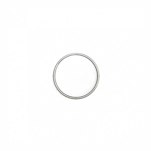 Stainless Steel Solid 0.5cm Wide 30mm Cock Ring