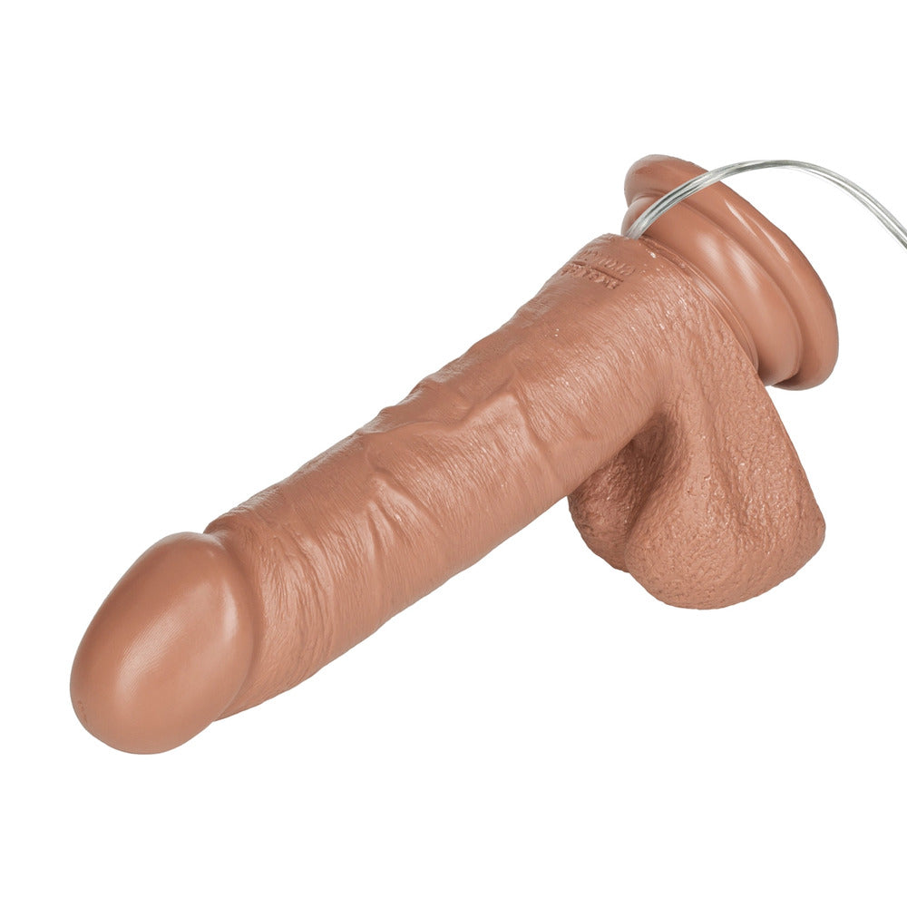 Emperor 6 Inch Life Like Vibrator Flesh Brown