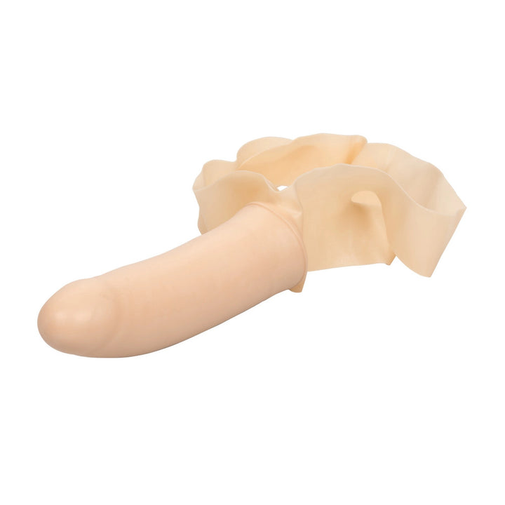 The Accommodator Face Strap On Dildo Flesh