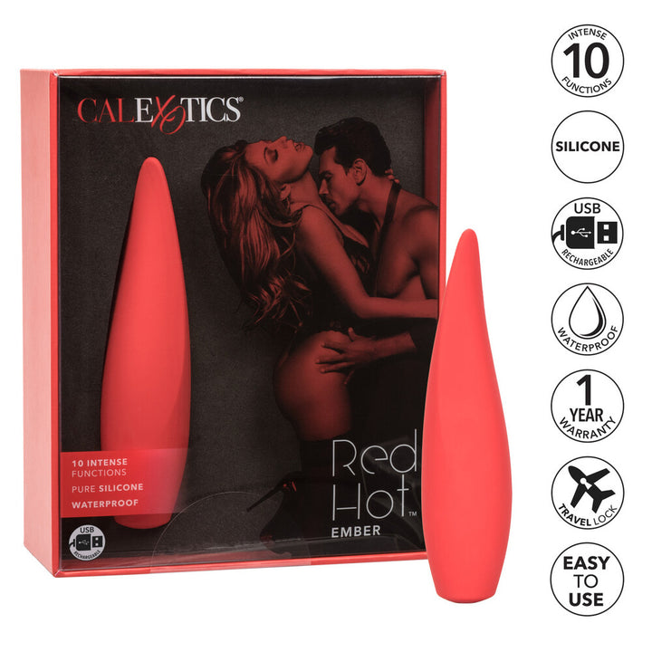 Red Hot Ember Rechargeable Vibrator