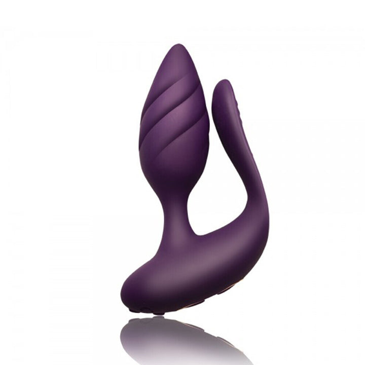 Rocks Off Cocktail Remote Control Couple's Vibe Purple