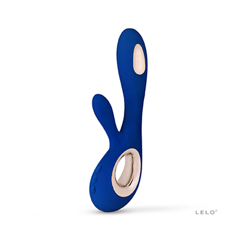 Lelo Soraya Wave Dual Action Vibrator Midnight Blue