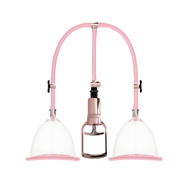 Pumped Breast Pump Medium Rose Gold